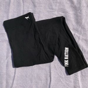 VS Pink Nation Yoga Cotton Leggings